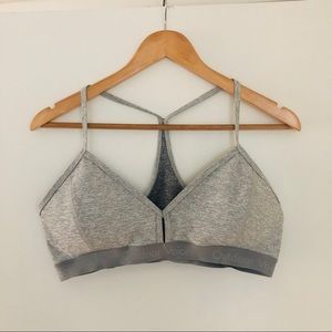 OUTDOOR VOICES Sportsbra, Light Heather Grey XL